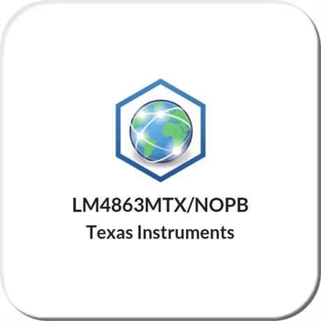 LM4863MTX/NOPB Texas Instruments