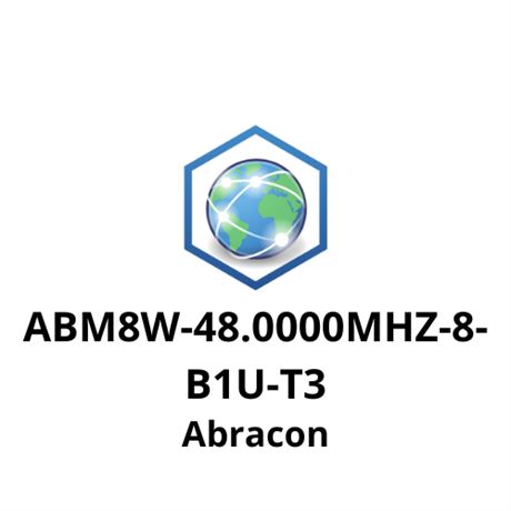 ABM8W-48.0000MHZ-8-B1U-T3