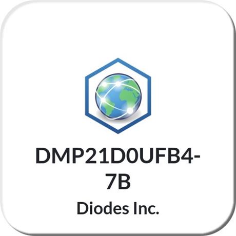 DMP21D0UFB4-7B Diodes, Inc
