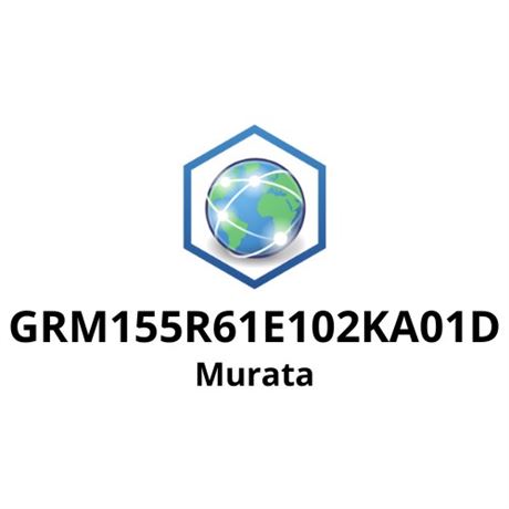 GRM155R61E102KA01D Murata