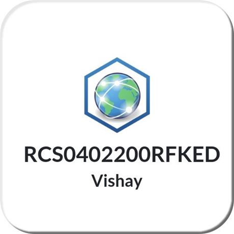 RCS0402200RFKED Vishay