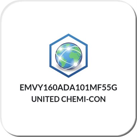 EMVY160ADA101MF55G UNITED CHEMI-CON