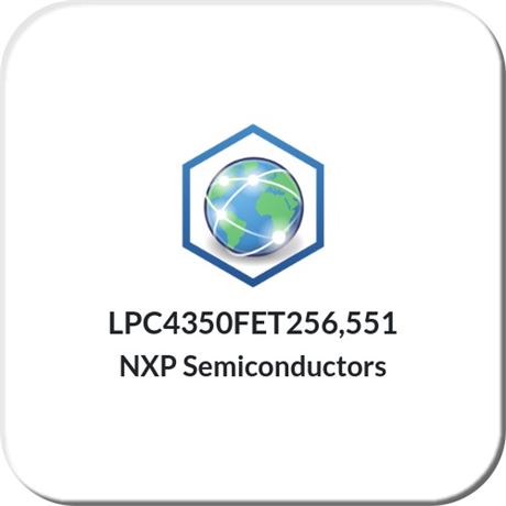 LPC4350FET256,551 NXP Semiconductors