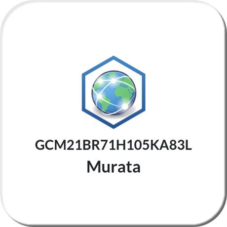 GCM21BR71H105KA83L Murata