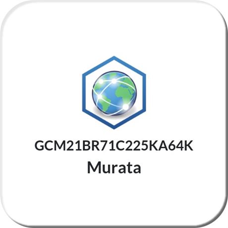 GCM21BR71C225KA64K Murata
