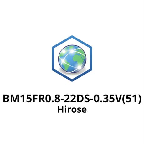 BM15FR0.8-22DS-0.35V(51) Hirose
