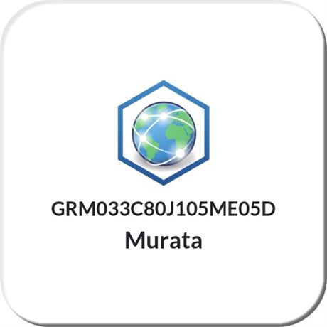 GRM033C80J105ME05D Murata